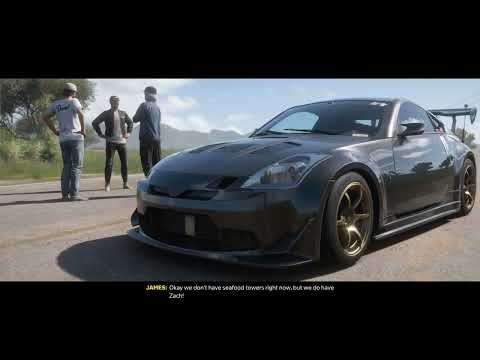 Story mode of Forza Horizon 5 - Nissan 370z