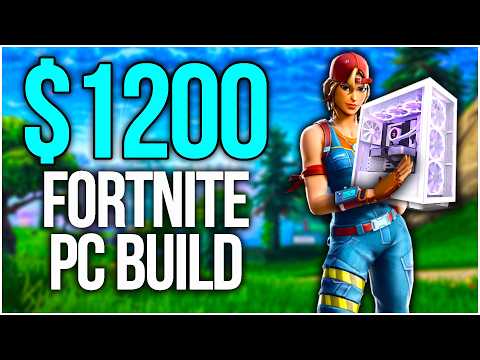 😱Best $1200 Gaming PC Build for FORTNITE 😱 +540 FPS!