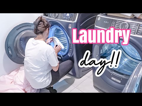 LAUNDRY MOTIVATION 2023 | WASH FOLD AND REPEAT | SUMMER LAUNDRY MOTIVATION