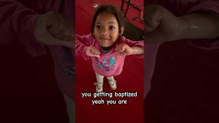 Han Han’s Precious Baptism Question at Church 💦🙏 #Shorts #FamilyMoments #NTEGFamilyYouTube