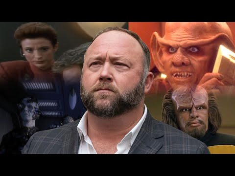 Alex Jones Describes Star Trek Governments (kinda)