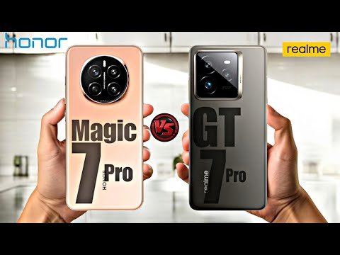 Honor Magic 7 Pro vs Realme GT 7 Pro || Full Mobile Compare | @Techpm23