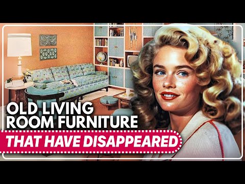 30 Old living room furniture | That Have Faded Into History