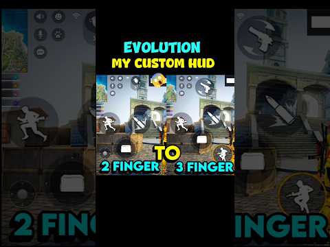 3 finger custom hud free fire 🔥| best 3 finger custom hud in ff | [Free Fire] three finger setting