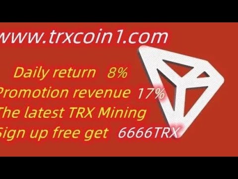 Free get 6666trx!  Invite friends to get 17% reward! Easy earn $1000 a month!