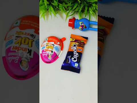 Kinder Joy Box & Dairy Milk Chocolate Popsicle #shorts #youtubeshorts