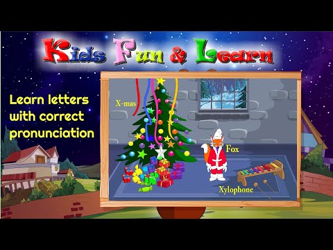 How to learn Alphabet Letter- X Easy way to learn with Cartoon #alphabet #cartoon #cartoon #baby