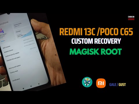 Redmi 13C / Poco C65 - Magisk Root Using Custom Recovery