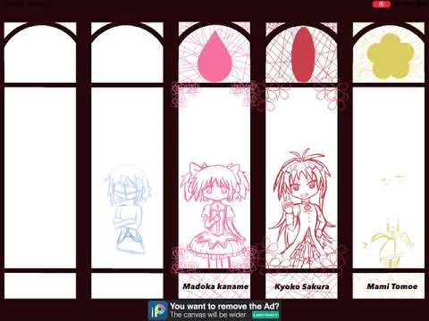 Puella magi Madoka magica speedpaint