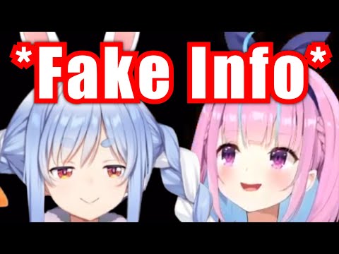 Pekora Appears In Aqua's Chat And Gave Fake Info By Mistake【Hololive/Usada Pekora】