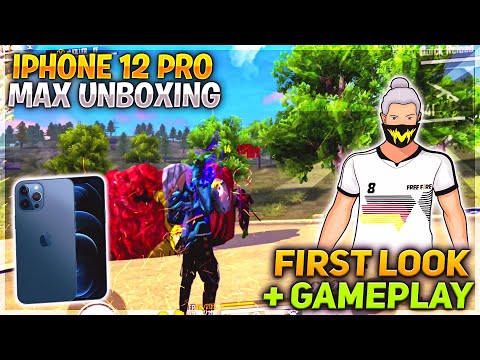 IPHONE 12 PRO MAX UNBOXING || FIRST MATCH GAMEPLAY BY KILLER FF