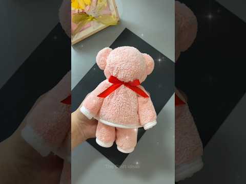 How to make teddy bear at home with cloth | kapde se teddy bear kaise banaen easy teddy bear making