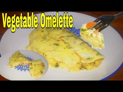 Easy Vegetables Omelette | MediCusina Lutong OFW