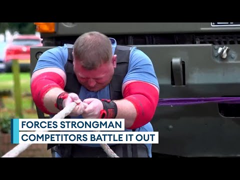 Forces Strongman: Military's strongest personnel go head-to-head