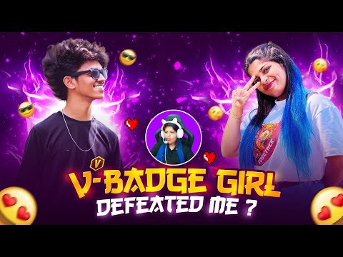 V Badge Girl YouTuber Defeated Me 💔? It’s My Last Video ✅ - Grandmaster Pro Profile 📈Streamer 😱