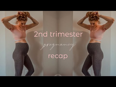 Second Trimester Recap - SYMPTOMS/CRAVINGS/STRETCH MARKS/ & more