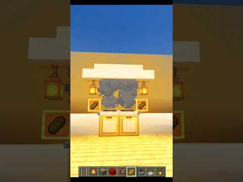 Working Stove in Minecraft. #shorts #minecraft #ytshorts