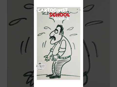 Dandia | Cartoon drawing | cartoon doodle art | new cartoon drawing | #shorts