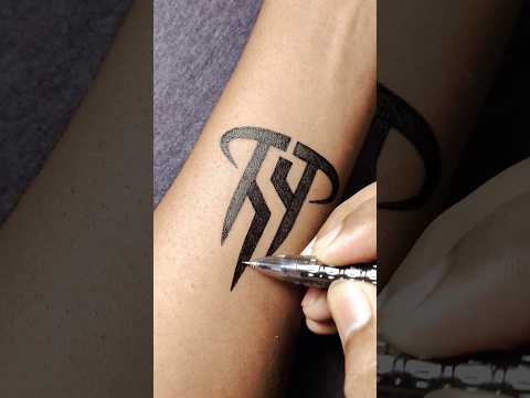 very easy tattoo by pen..........#tattoo #temporarytattoo #tattoodesigns #asmr #art #tattooideas