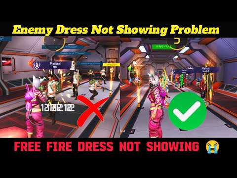 Free Fire Enemy Dress Not Showing Problem 2024 |Enemy Outfit, Gun skin, Not Showing Problem ff