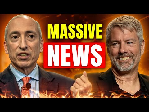 MASSIVE CRYPTO NEWS - Gary Gensler Is DONE! (Michael Saylor Speaks Out)