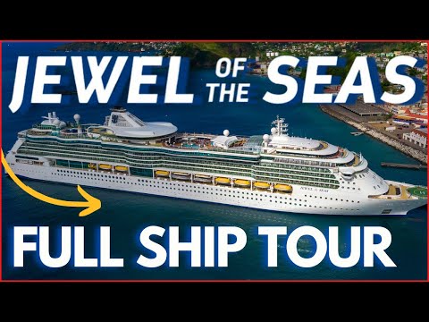 JEWEL OF THE SEAS, 2023 FULL Ship Tour Royal Caribbean Review & BEST Spots!