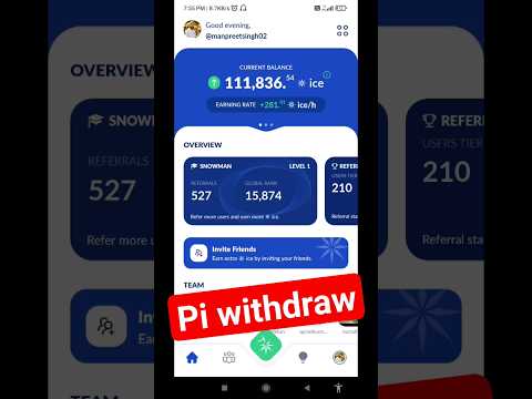 pi network withdraw || pi withdraw kaise kre || pi network kyc kaise kare #pinetwork #icenetwork