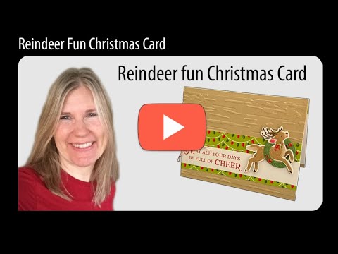 Reindeer Fun Christmas Card