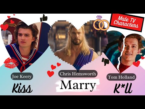 Iconic Tv Characters Kiss, Marry, Kill