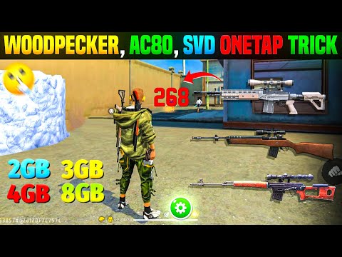 Desert Eagle Or Woodpecker Headshot Trick || Free Fire Mein Headshot Kaise Mare || Khuni Gamers