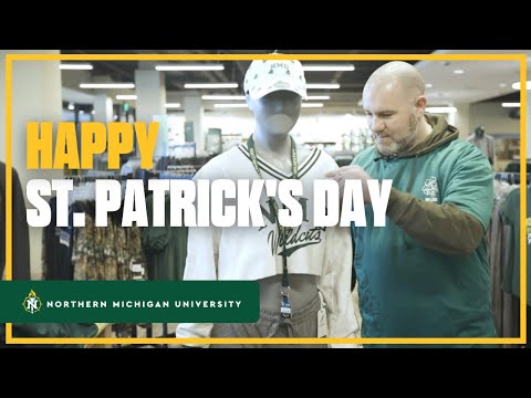 St. Patrick's Day at Northern Michigan University