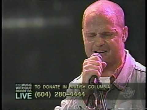 The Tragically Hip - Music Without Borders, Toronto - Oct 21, 2001