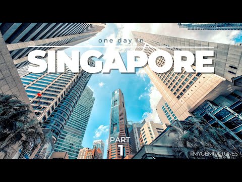 ONE DAY IN SINGAPORE | PART 1 | 4K UHD | The Lion City