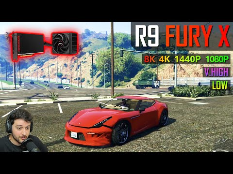 The AMD Radeon R9 FURY X in GTA 5 !!