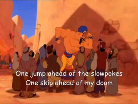 One Jump Ahead Aladdin Lyrics