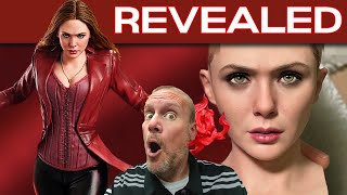 REVEALED!! Scarlet Witch 1/4 Scale Statue | Queen Studios