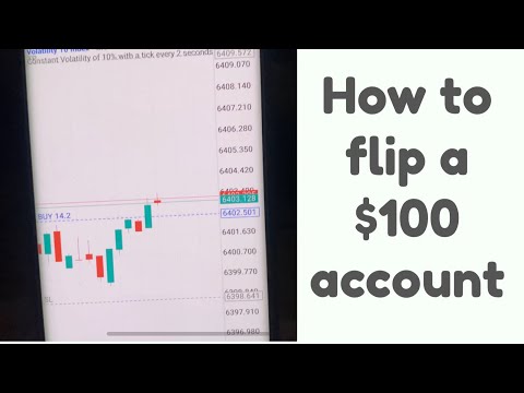 How to flip a $100 account