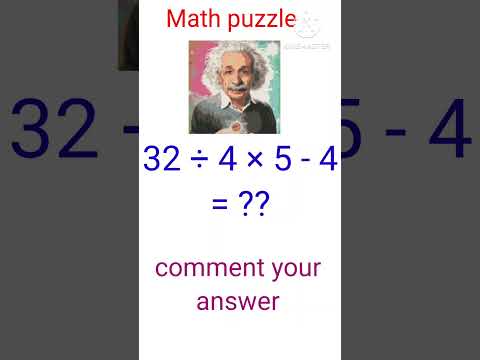 Math puzzle || #math #quizgame #quiz #mathematics #gkquestion