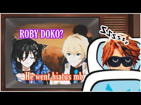 【Holostars】Tenma & Izuru Thinking About Scandal When They Call Sleeping Roberu On Stream