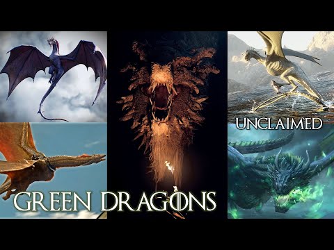 The 8 Dragons Of The Greens & The Unclaimed Dragons In HOTD