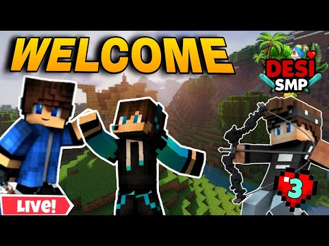 WELCOMING THE NEW FRIEND IN DESI SMP