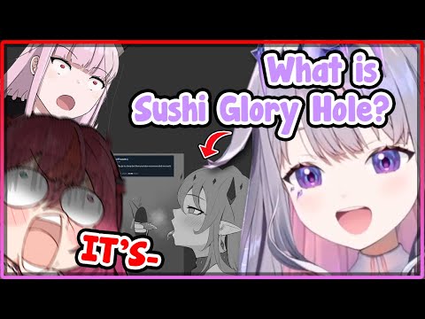 [ENG SUB/Hololive] IRyS starts breaking cold sweat when Biboo asks her about the Sushi Glory Hole