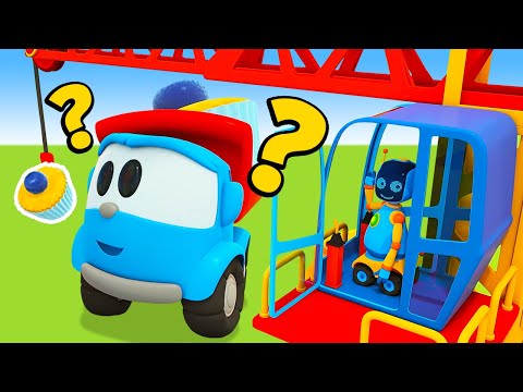 Sing with Leo the Truck! The Crane song, the Cement Mixer song & more nursery rhymes.