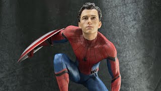 Spider Man statue scale 1/4 by Queen studios @QueenStudios #queenstudios