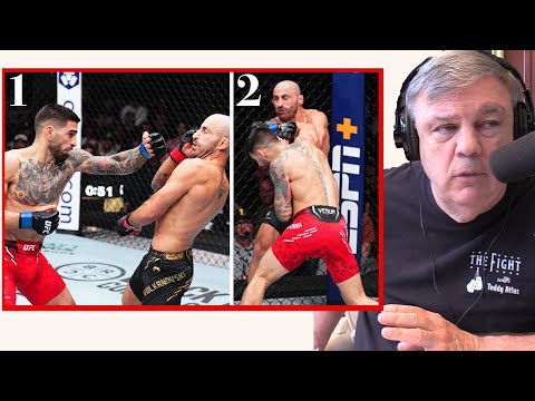 How Topuria Set Up Volkanovski Knockout | Teddy Atlas Breakdown