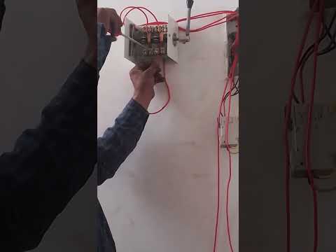 CHANGEOVER CONNECTION #electrican #electrical #trending #ytshorts #trendingshorts #shorts