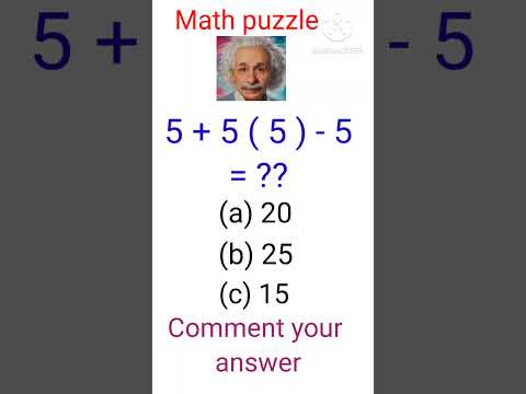 Math puzzle || #math #quizgame #quiz #mathematics #gkquestion