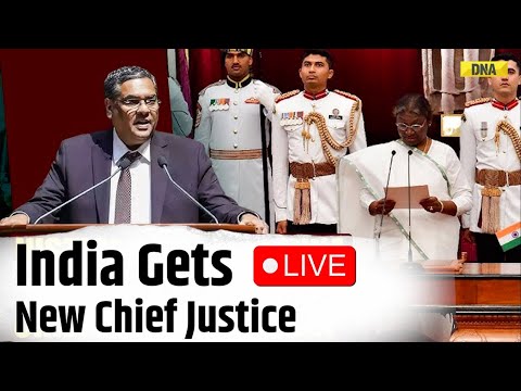 India Gets New Chief Justice LIVE: Justice Sanjiv Khanna Takes Oath As 51st CJI | DY Chandrachud