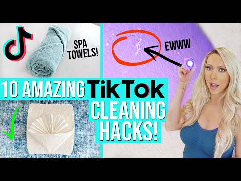 10 GAME-CHANGING TIK TOK CLEANING TIPS!