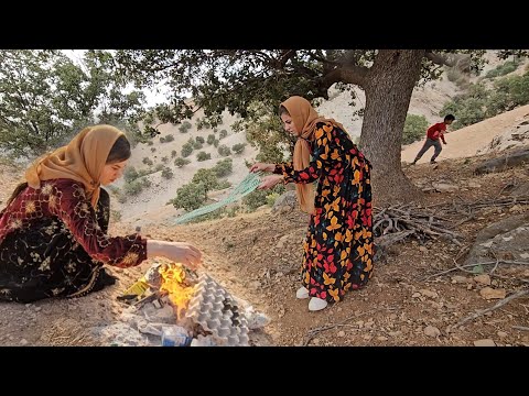 "Nomadic life of Karun: collecting firewood and connecting with nature"